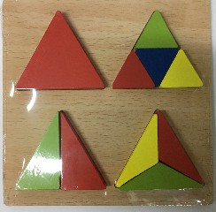 Объемные пазлы Треугольник